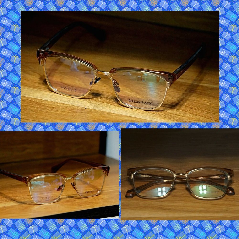 DREAM HIMAX H772-D ROSS GOLD EYEGLASSES 54-16-145 NEW!! ITALY $489.95